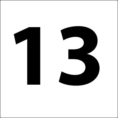 The Number 13 - Is it really unlucky?