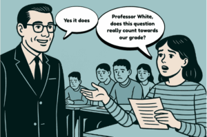 Final Exam Question by Brandon White in the EDGE email newsletter